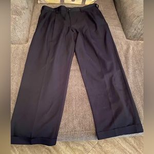Men black dress pants